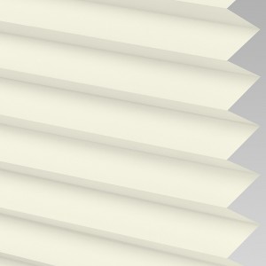 INTU Blinds Infusion asc Cream Pleated Blinds