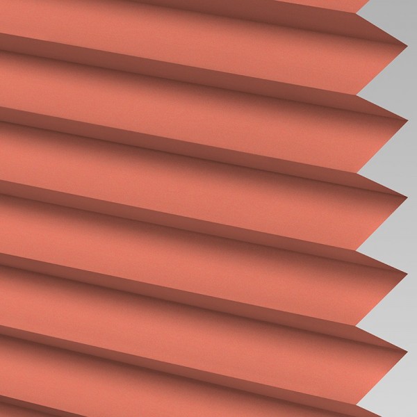INTU Blinds Infusion asc Terracotta Pleated Blinds