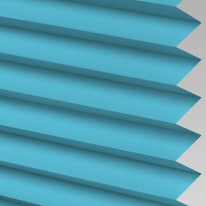 INTU Blinds Infusion asc Teal Pleated Blinds
