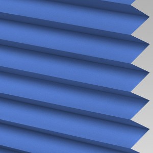 INTU Blinds Infusion asc Glacier Blue Pleated Blinds