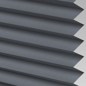 INTU Blinds Infusion asc Charcoal Pleated Blinds