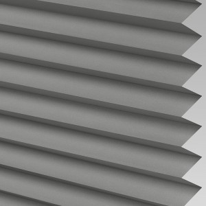 INTU Blinds Ribbons asc Micro Concrete Pleated Blind