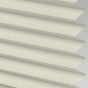 INTU Blinds Halo Blackout Oyster Pleated Blinds